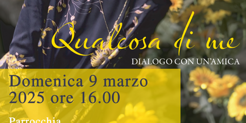 Presentazione del nuovo libro di Claudia Koll "Qualcosa di me - Dialogo con un'amica"