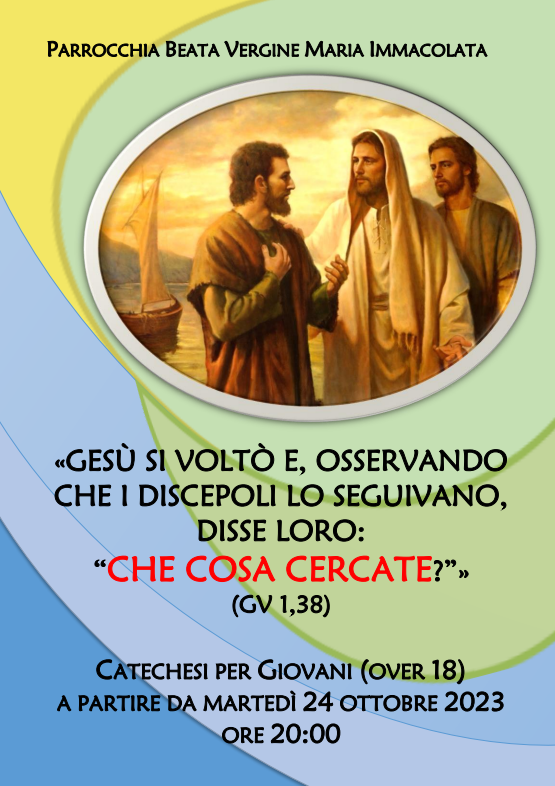 Catechesi per giovani (over 18)