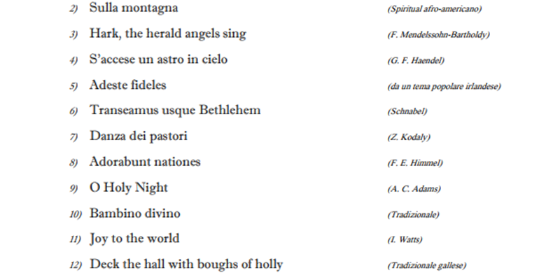 Concerto di Natale