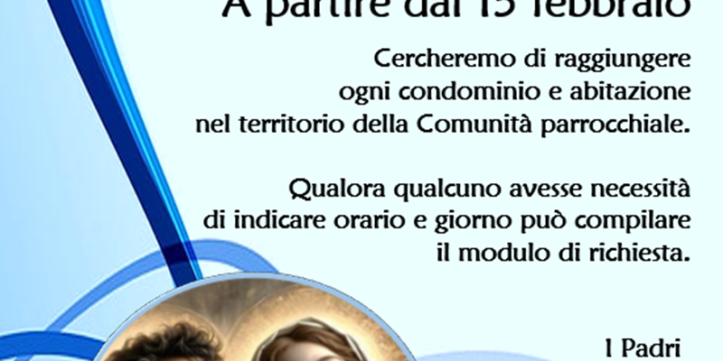 Benedizioni delle famiglie